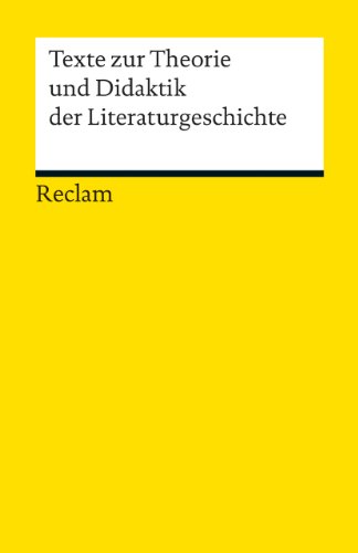 Texte Zur Theorie Und Didaktik Der Liter (Paperback)
