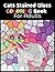 Cats Stained Glass Coloring...