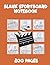 Blank Storyboard Notebook: ...