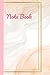 Note book: pink marble, quote on back cover, note book 150 lined pages - 6 January 2022