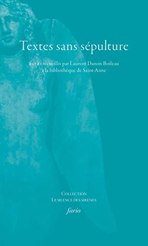 Textes sans sépulture (Paperback)