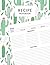 Recipe Notebook: Keep your 100 recipes in one place with Page Number and Table of Contents