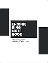 Engineering Notebook: 120 Pages Quad Ruled (.025" Grid Format), 8.5" x 11" Notebook For Engineers, Engineering Lab Notebook With Numbered Pages