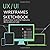 UX/UI wireframe sketchbook by UX UI wireframe