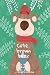 Cute brown bear with fish: ...