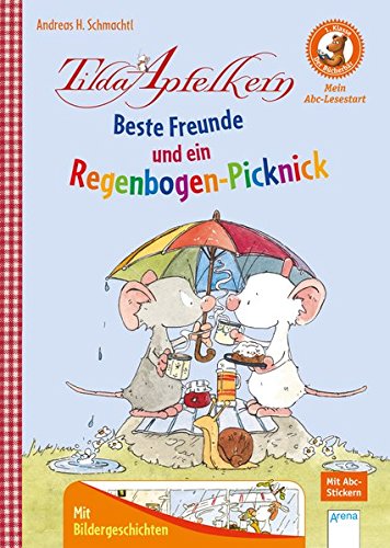 Tilda Apfelkern. Beste Freunde und ein Regenbogen-Picknick: Der Bücherbär. Mein Abc-Lesestart (Hardcover)