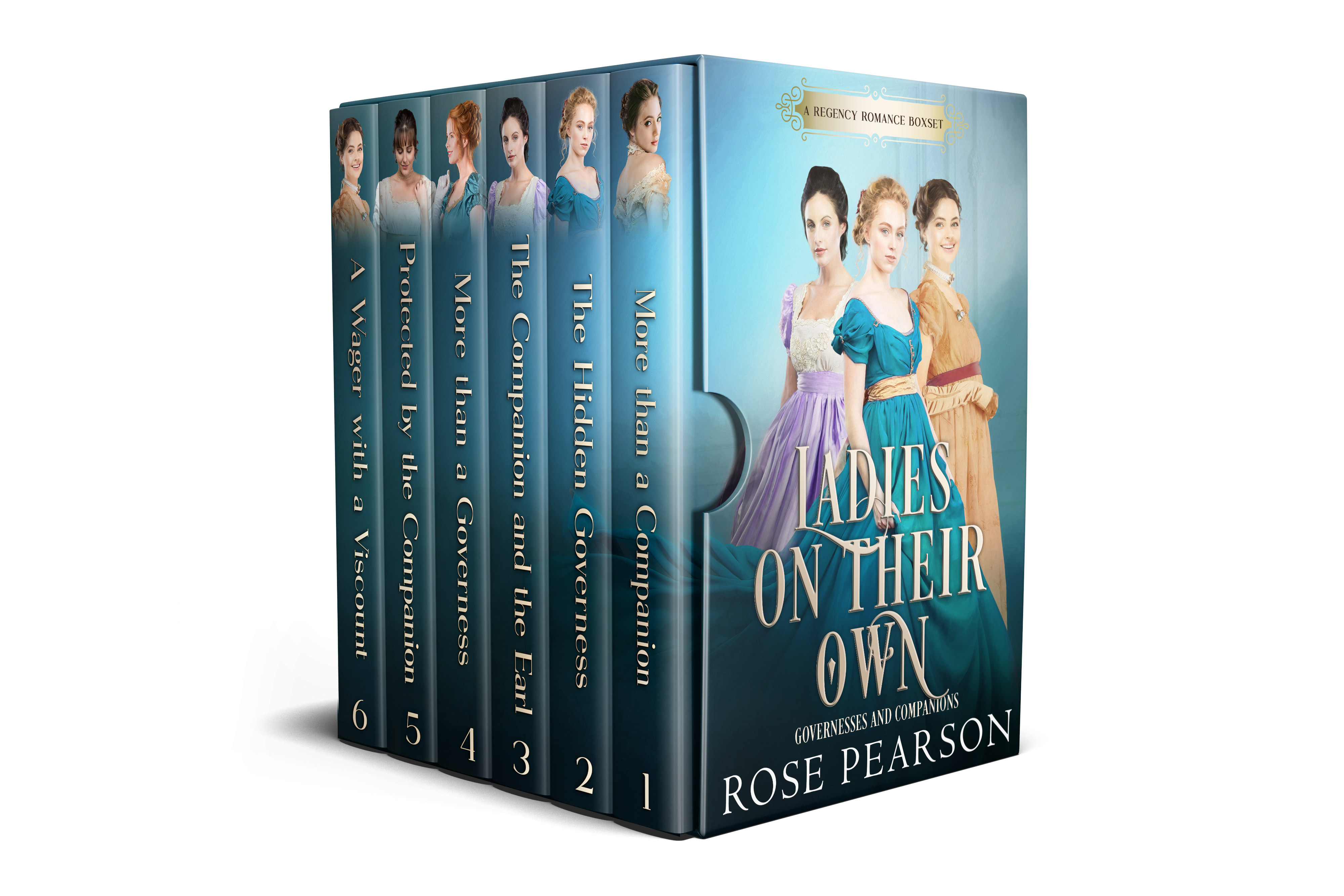 Ladies on their Own: Governesses and Companions (Ladies on their Own #1-6)