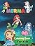 Mermaid coloring book for k...