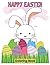 Happy Easter Coloring Book