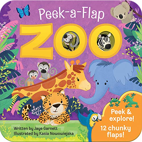 LG Peek-A-Flap ZOO - [Large Format] (Board Book)
