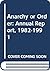 Anarchy or Order by Javier Pérez de Cuéllar