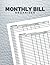 Monthly Bill Organizer: Mon...