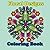 Floral Designs Coloring Book, a floral coloring book for adults by Jessica Andrews