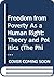 Freedom from Poverty As a H...