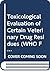 Toxicological Evaluation of...