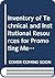 Inventory of Technical and ...