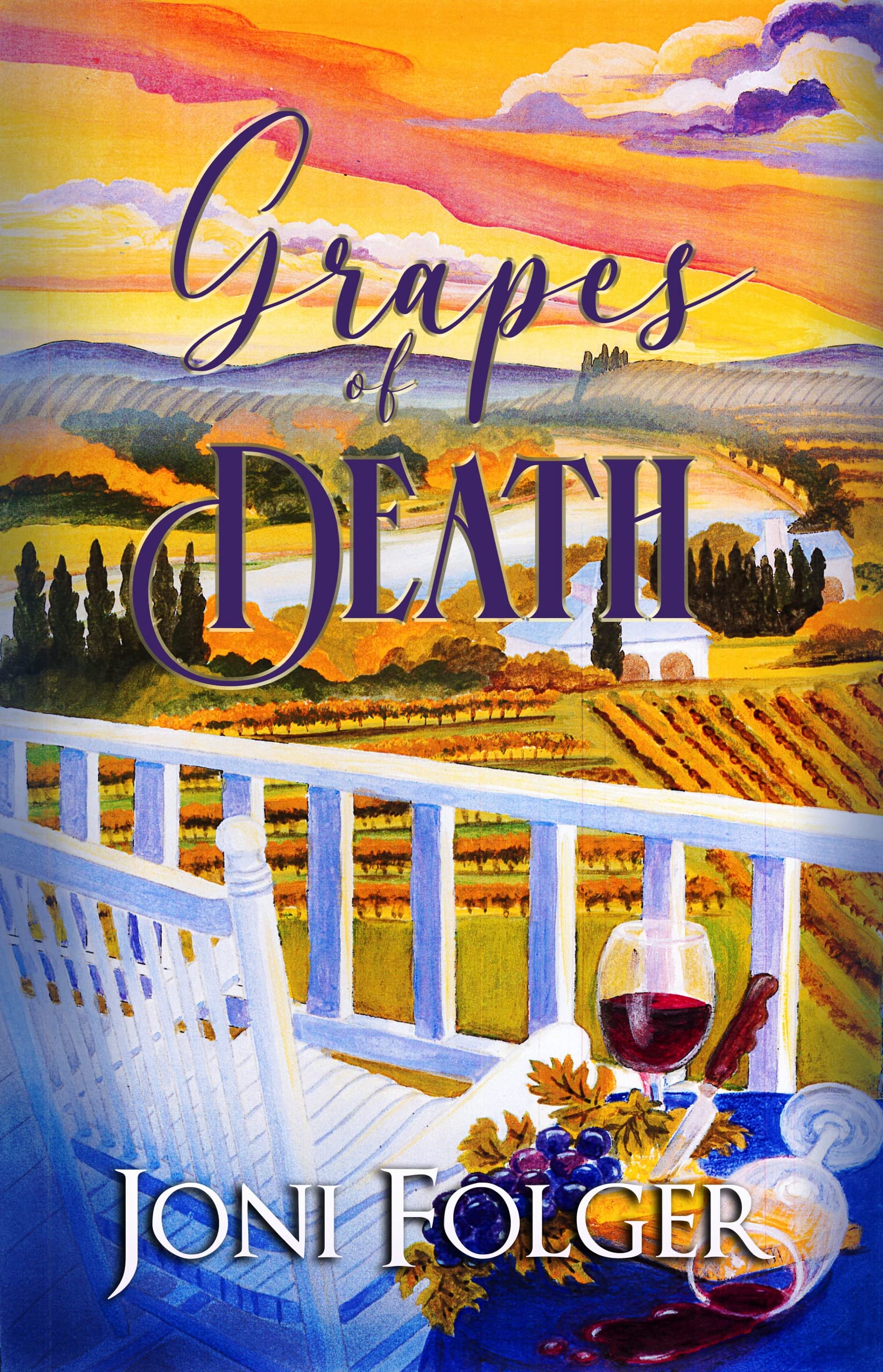 Grapes of Death (River Bend Vineyard Cozy Mysteries Book 1)