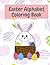 Easter Alphabet Coloring Book