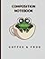 Composition Notebook: Kawaii frog ruled composition notebook and lined journal gag gift for coworkers and friends