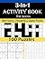 3-In-1 Activity Book for teens 100 Puzzles by Jazmine Harris