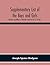 Supplementary List Of The B...