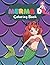 Mermaid coloring book for k...