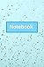 Notebook: Water Drops, 6"X9", 102 pages