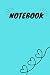 notebook: Blue cover