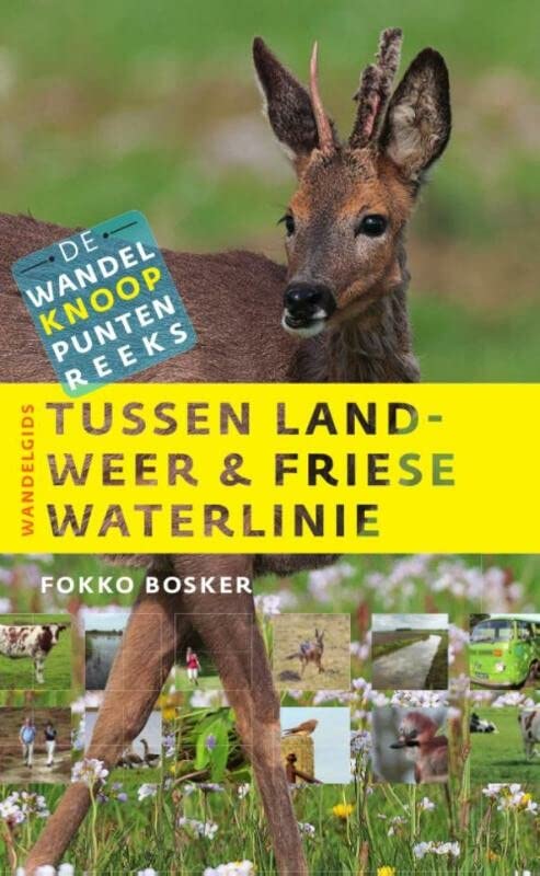 Tussen landweer & Friese waterlinie: wandelgids (De wandelknooppunten reeks) (Dutch Edition)