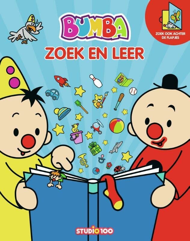 Zoek en leer: Groot zoekboek met flapjes (Bumba)