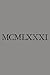 MCMLXVIII Vintage 1968 Antique Black 52Nd Birthday Gift by Robin Carpenter