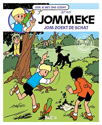 Jom zoekt de schat (Leren lezen met Jommeke) (Dutch Edition)