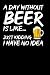 A Day without Beer is like:...