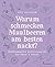 Warum schmecken Maulbeeren am besten nackt? by Ute Woltron