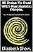 15 Rules To Deal With Narcissistic People.  by Elizabeth Shaw.