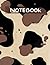 Notebook: Cow Print Noteboo...