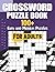 Crossword Puzzle Book 100+ ...