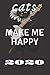 cats make me happy 2020 notebook by Marina Go