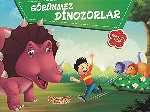 Görünmez Dinozorlar-Hareketli Kitaplar (Paperback)