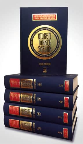 Ötüken Türkçe Sözlük - 5 Cilt (Hardcover)