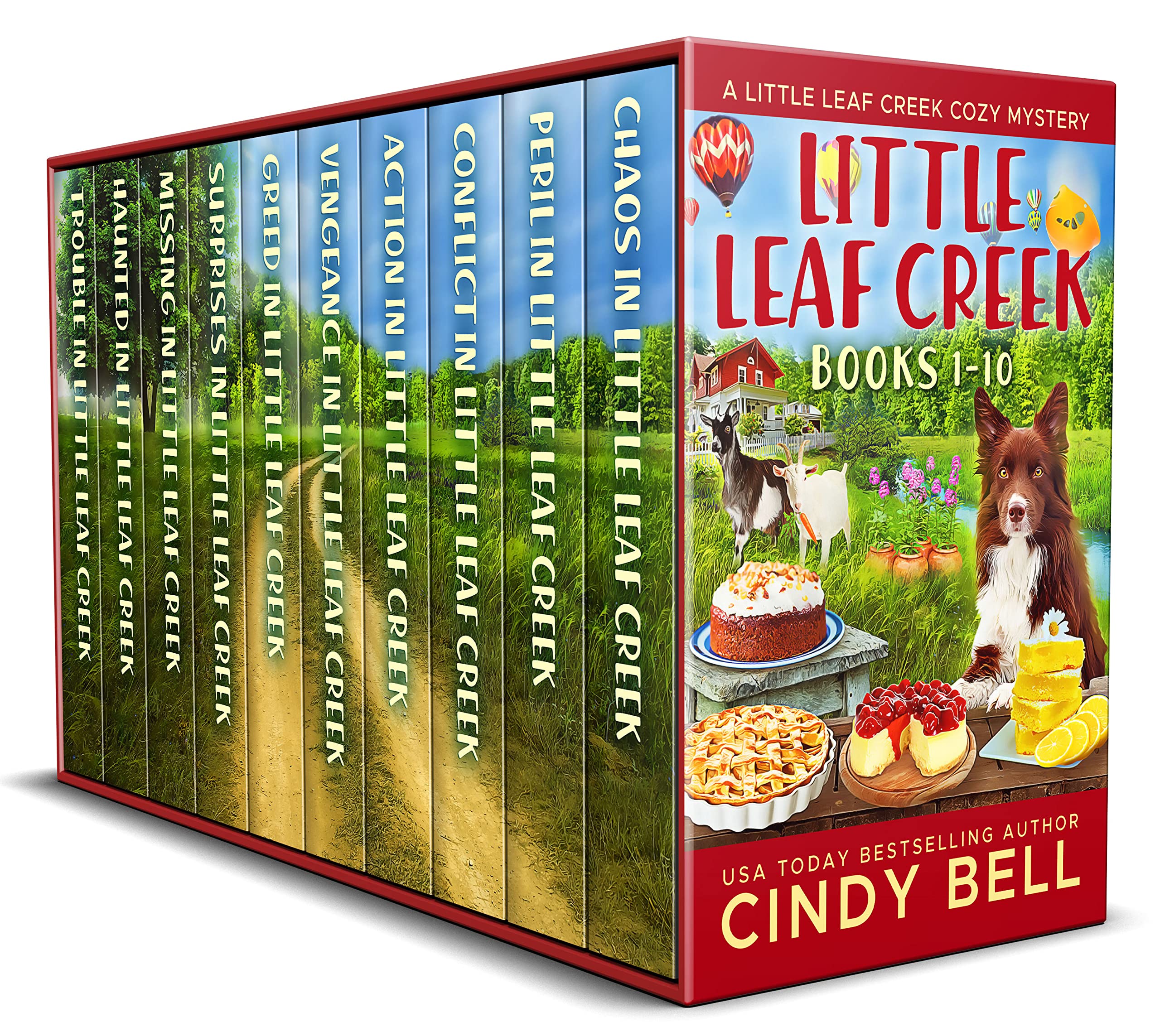 Little Leaf Creek Cozy Mysteries Books 1-10 (Little Leaf Creek Cozy Mysteries 10 Book Boxed Sets 1)
