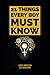 21 things every boy must kn...