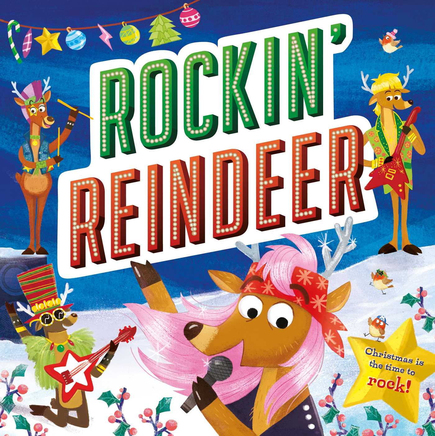 Rockin' Reindeer: Padded Storybook (Hardcover)