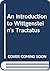 An introduction to Wittgenstein's 'Tractatus' (University library, philosophy series)