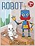 Robot Kids Coloring Book: R...