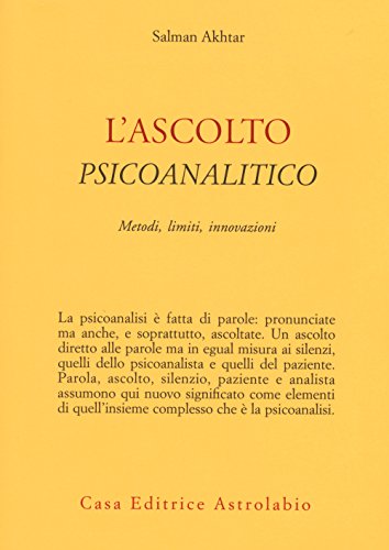 L'ASCOLTO PSICOANALITICO (Paperback)