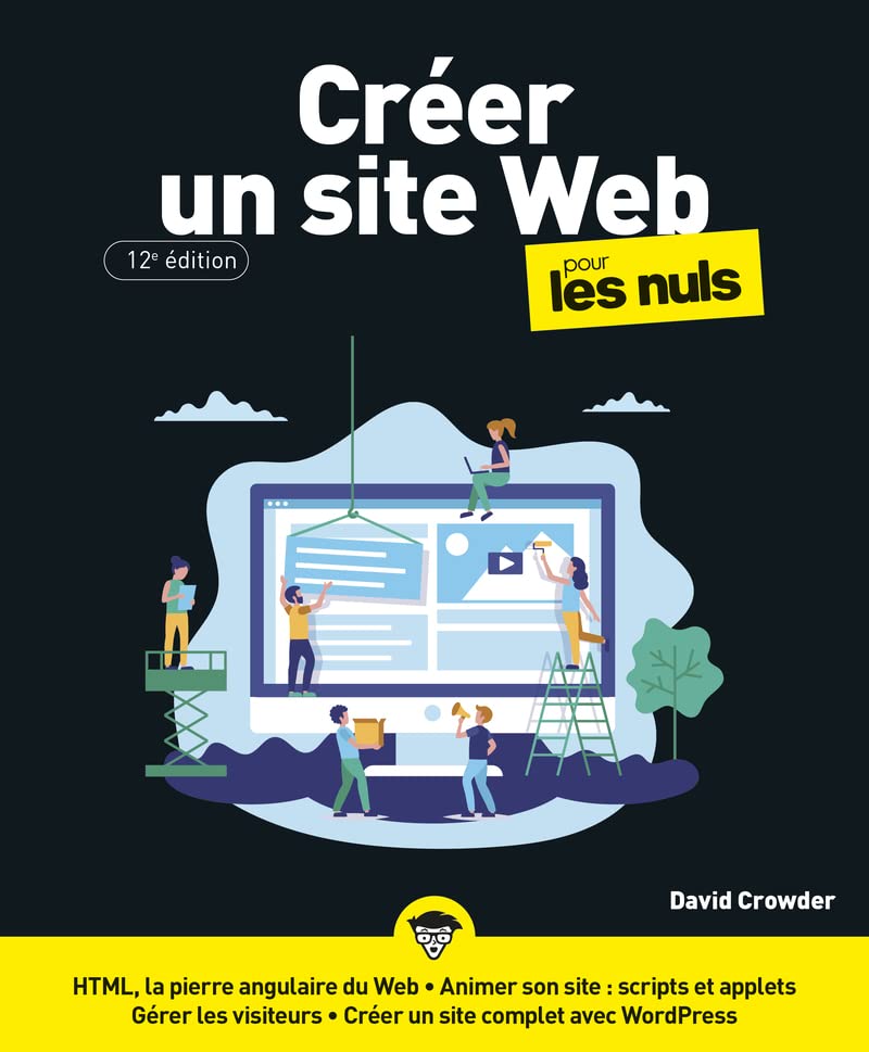 Créer un site Web pour les Nuls 12e édition (Paperback)