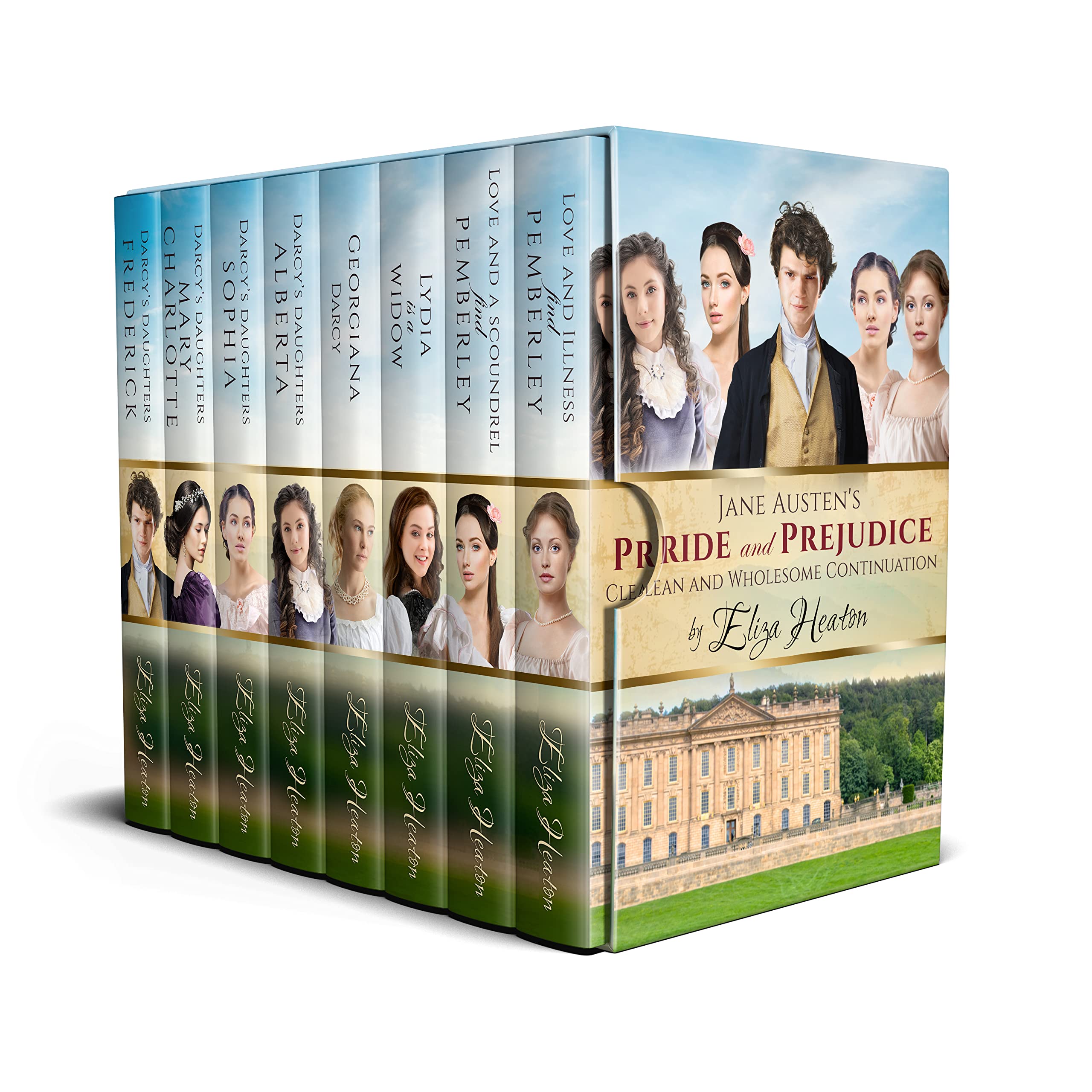 Jane Austen's Pride and Prejudice Clean and Wholesome Continuation by Eliza Heaton: Contains Darcy and Bennet Weddings & Darcy's Daughters (Kindle Edition)