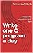 Write one C program a day by TomorrowSKILLS