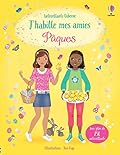 J'habille mes amies - Pâques - Autocollants Usborne